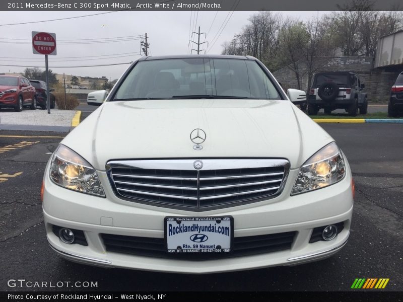 Arctic White / Almond/Mocha 2011 Mercedes-Benz C 300 Sport 4Matic