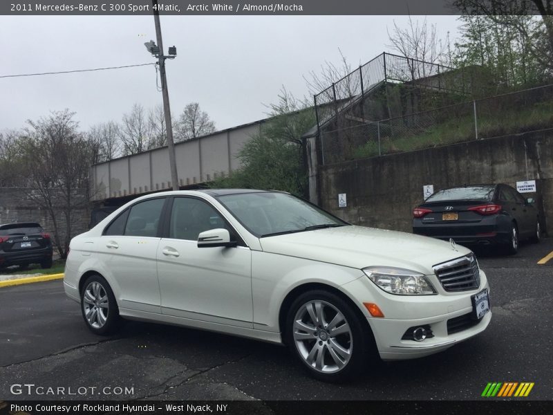 Arctic White / Almond/Mocha 2011 Mercedes-Benz C 300 Sport 4Matic