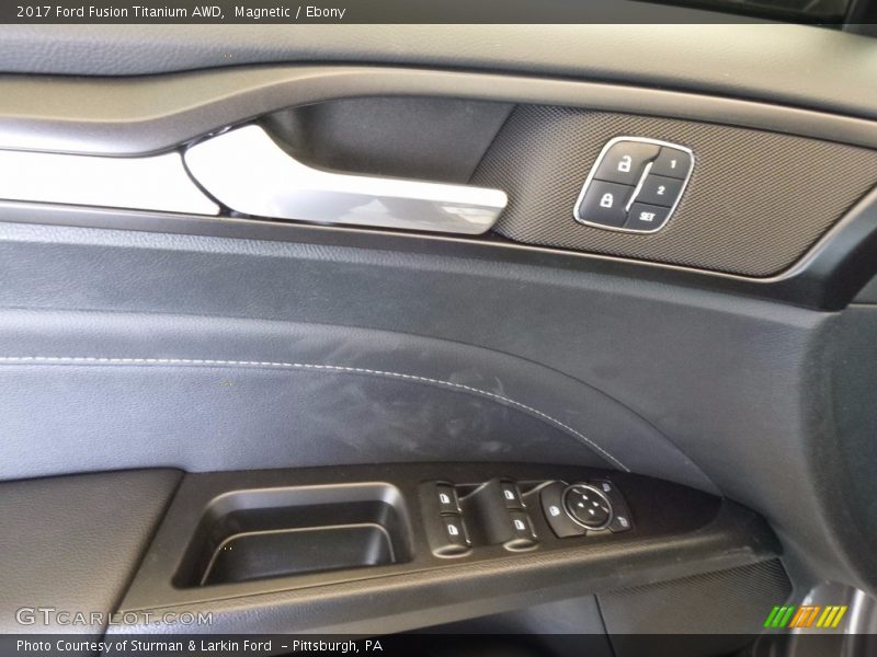 Magnetic / Ebony 2017 Ford Fusion Titanium AWD