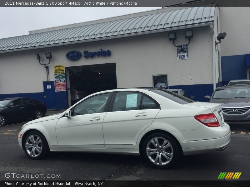 Arctic White / Almond/Mocha 2011 Mercedes-Benz C 300 Sport 4Matic