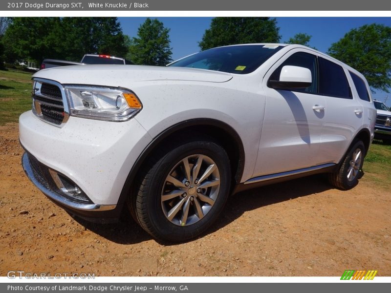 White Knuckle / Black 2017 Dodge Durango SXT