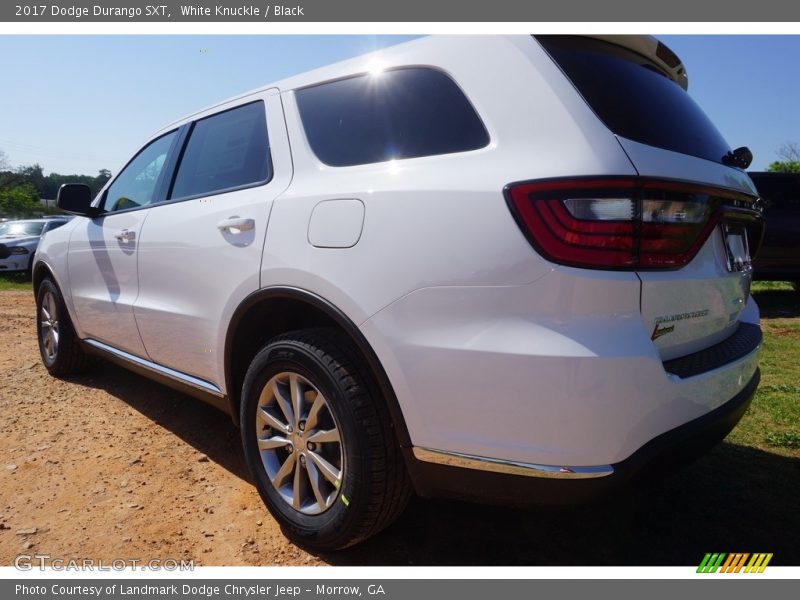 White Knuckle / Black 2017 Dodge Durango SXT