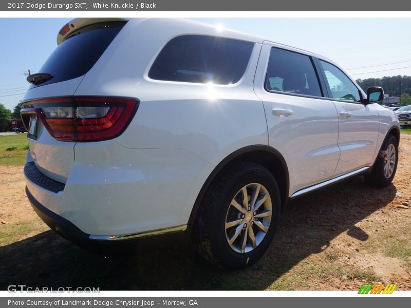 White Knuckle / Black 2017 Dodge Durango SXT