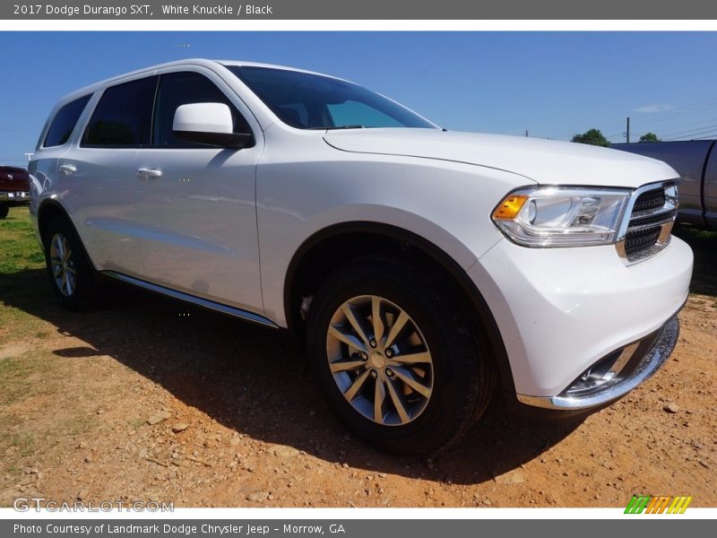 White Knuckle / Black 2017 Dodge Durango SXT