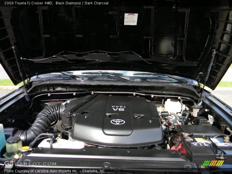 Black Diamond / Dark Charcoal 2009 Toyota FJ Cruiser 4WD