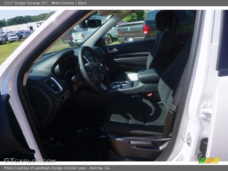 White Knuckle / Black 2017 Dodge Durango SXT