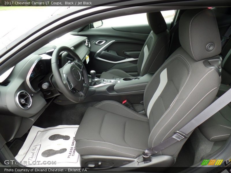 Front Seat of 2017 Camaro LT Coupe