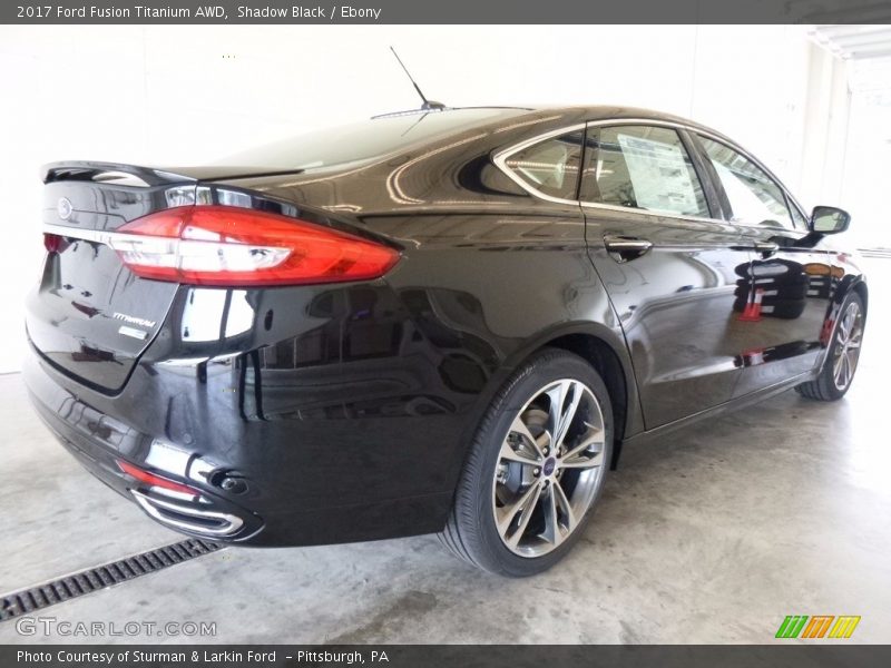 Shadow Black / Ebony 2017 Ford Fusion Titanium AWD