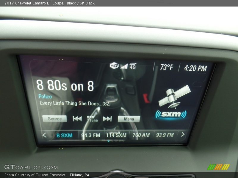 Black / Jet Black 2017 Chevrolet Camaro LT Coupe