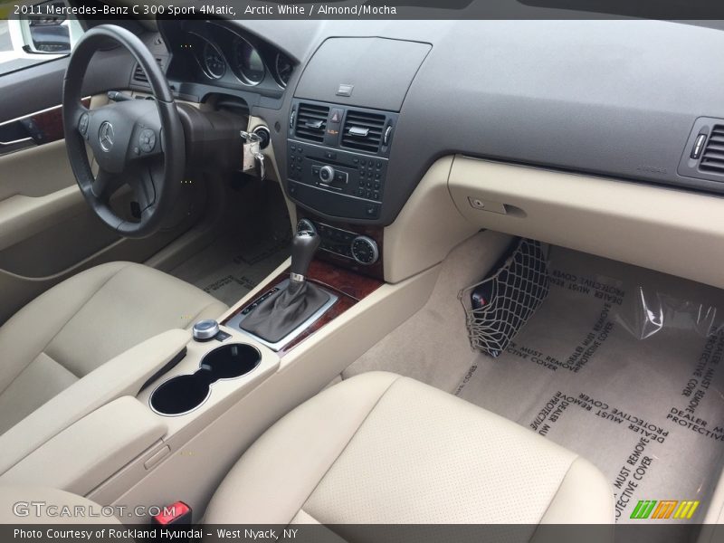 Arctic White / Almond/Mocha 2011 Mercedes-Benz C 300 Sport 4Matic