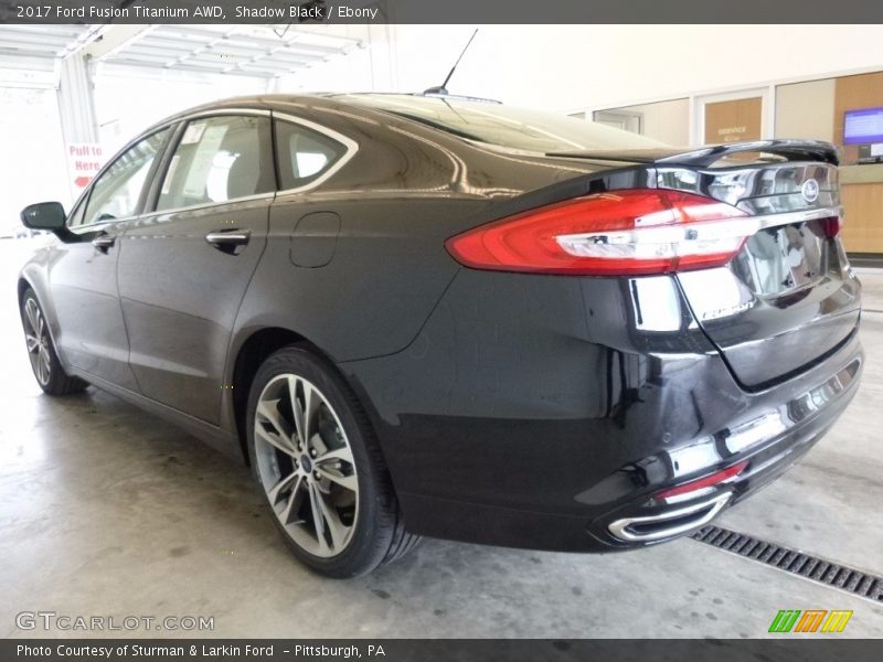 Shadow Black / Ebony 2017 Ford Fusion Titanium AWD