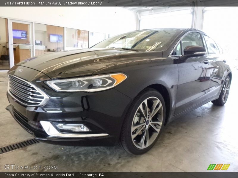 Shadow Black / Ebony 2017 Ford Fusion Titanium AWD