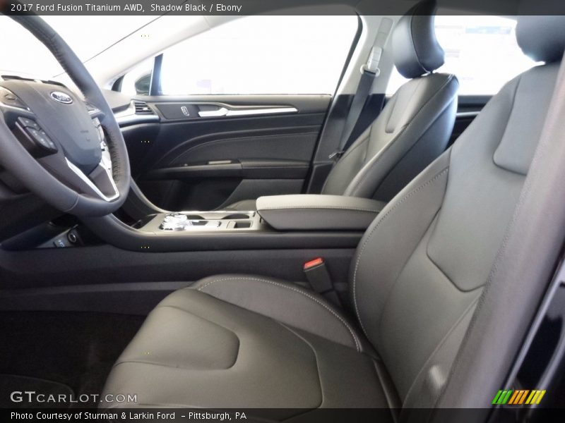 Shadow Black / Ebony 2017 Ford Fusion Titanium AWD