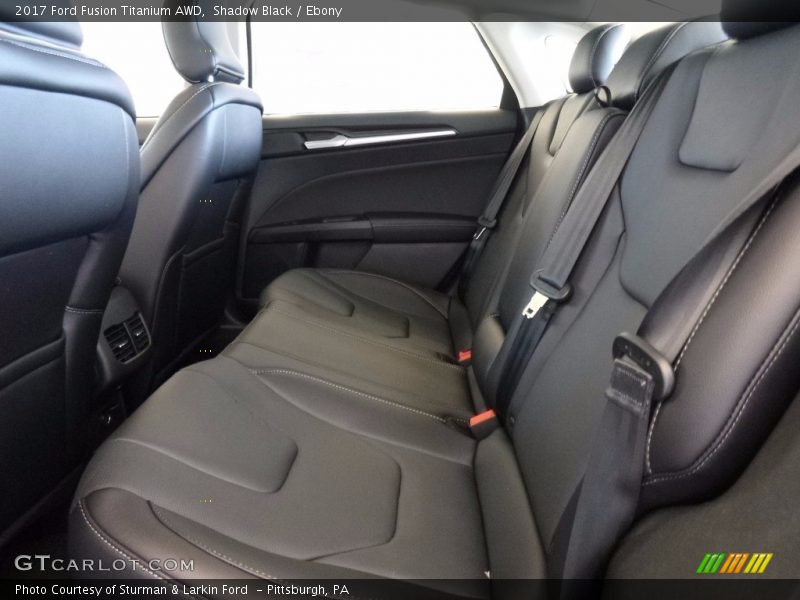 Shadow Black / Ebony 2017 Ford Fusion Titanium AWD