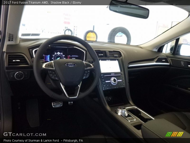 Shadow Black / Ebony 2017 Ford Fusion Titanium AWD