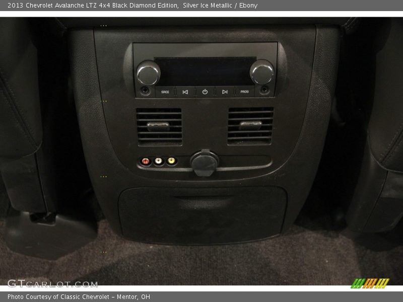 Silver Ice Metallic / Ebony 2013 Chevrolet Avalanche LTZ 4x4 Black Diamond Edition