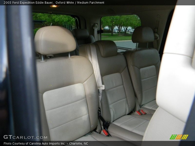 Oxford White / Medium Parchment 2003 Ford Expedition Eddie Bauer