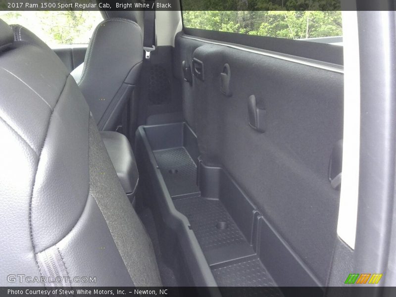 Bright White / Black 2017 Ram 1500 Sport Regular Cab