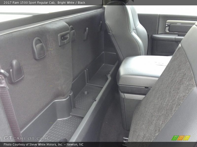 Bright White / Black 2017 Ram 1500 Sport Regular Cab