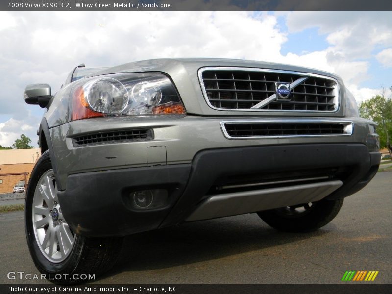 Willow Green Metallic / Sandstone 2008 Volvo XC90 3.2