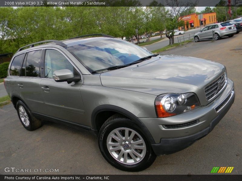 Willow Green Metallic / Sandstone 2008 Volvo XC90 3.2