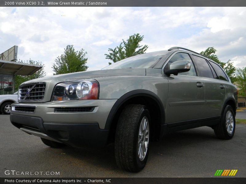 Willow Green Metallic / Sandstone 2008 Volvo XC90 3.2