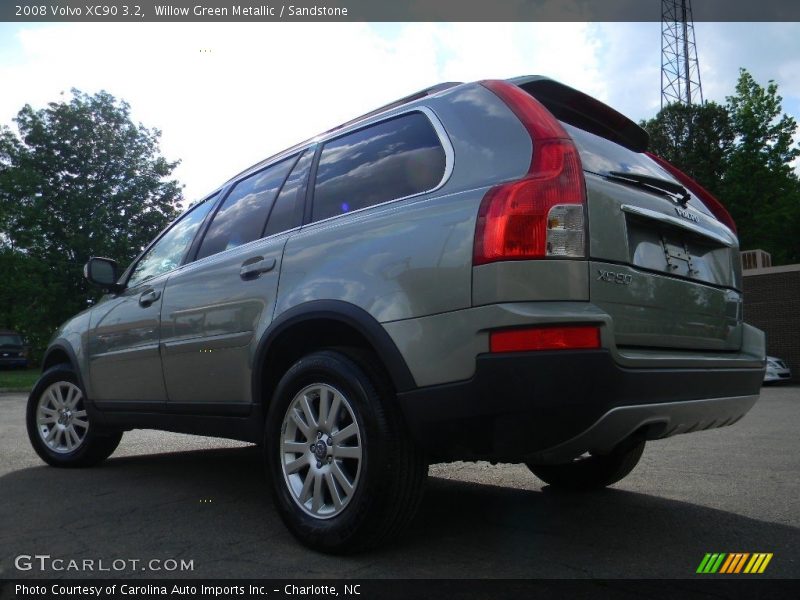 Willow Green Metallic / Sandstone 2008 Volvo XC90 3.2