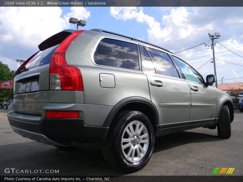 Willow Green Metallic / Sandstone 2008 Volvo XC90 3.2