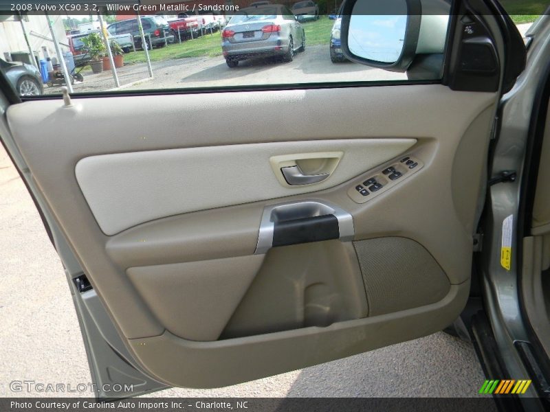 Willow Green Metallic / Sandstone 2008 Volvo XC90 3.2