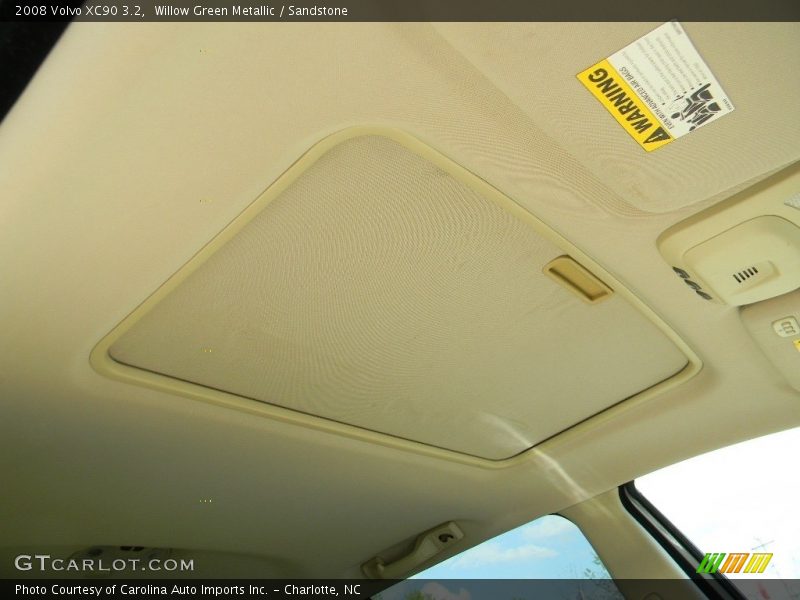 Willow Green Metallic / Sandstone 2008 Volvo XC90 3.2