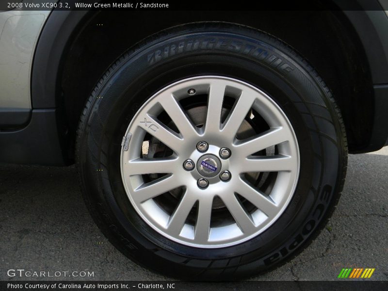 Willow Green Metallic / Sandstone 2008 Volvo XC90 3.2