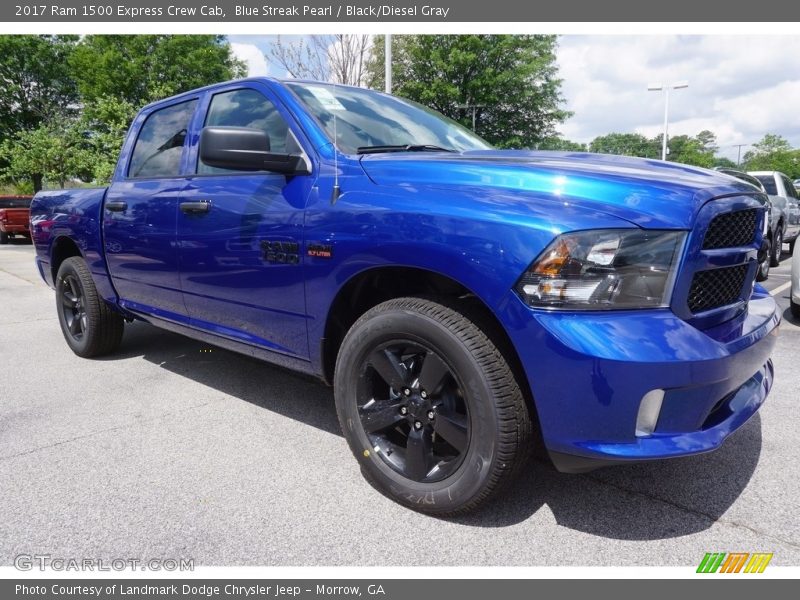 Front 3/4 View of 2017 1500 Express Crew Cab