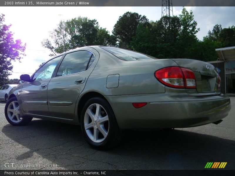 Millennium Jade Green / Willow 2003 Infiniti I 35