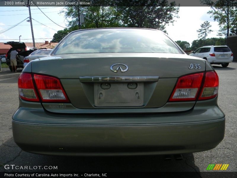 Millennium Jade Green / Willow 2003 Infiniti I 35