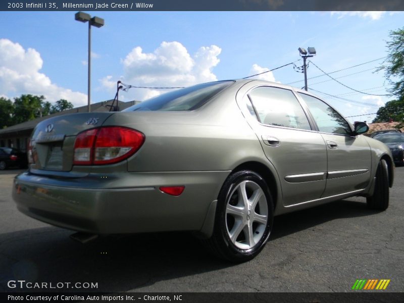 Millennium Jade Green / Willow 2003 Infiniti I 35