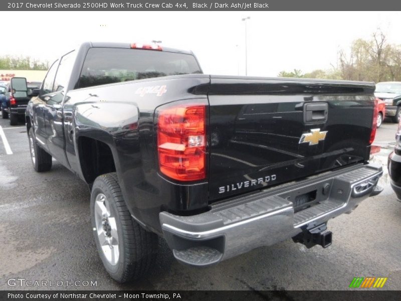 Black / Dark Ash/Jet Black 2017 Chevrolet Silverado 2500HD Work Truck Crew Cab 4x4