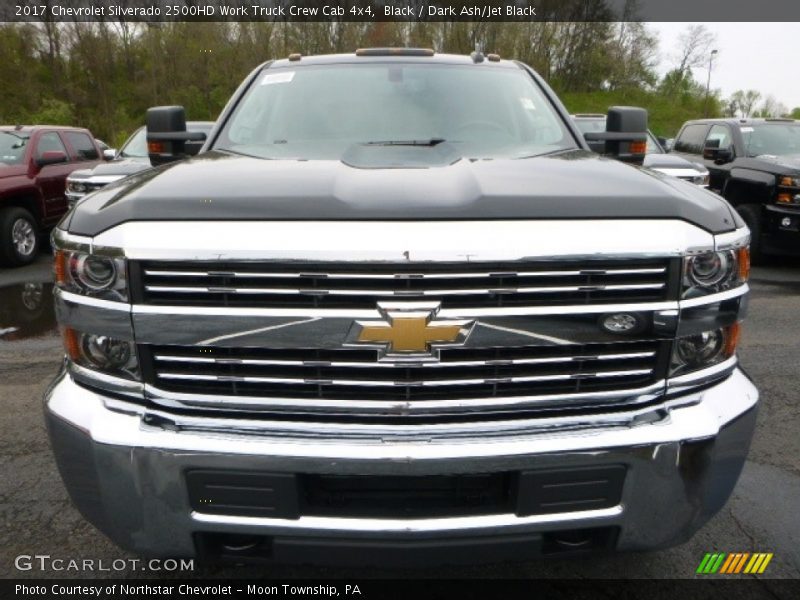 Black / Dark Ash/Jet Black 2017 Chevrolet Silverado 2500HD Work Truck Crew Cab 4x4