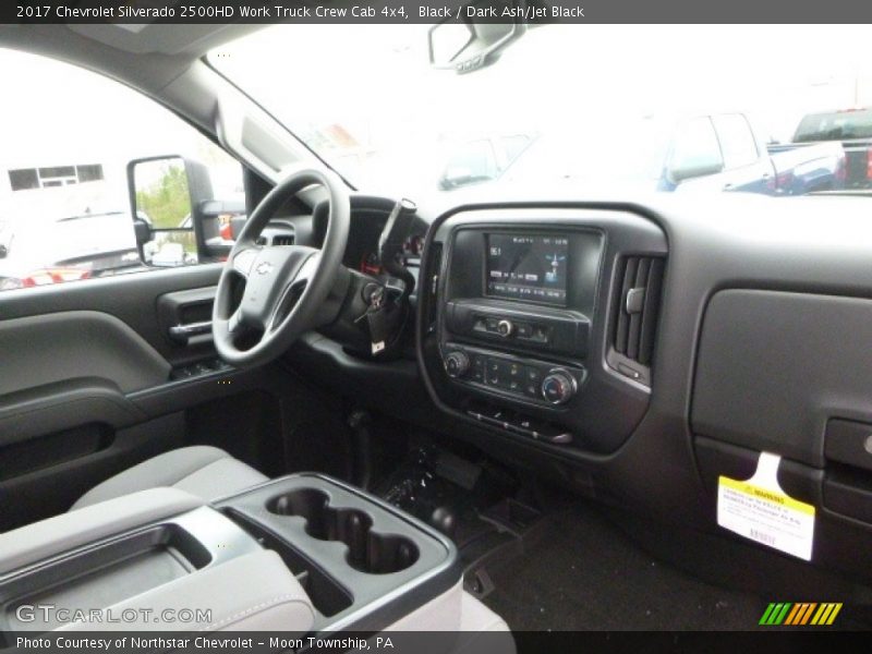 Black / Dark Ash/Jet Black 2017 Chevrolet Silverado 2500HD Work Truck Crew Cab 4x4