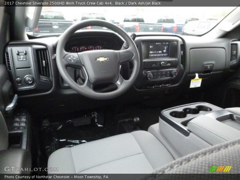 Black / Dark Ash/Jet Black 2017 Chevrolet Silverado 2500HD Work Truck Crew Cab 4x4