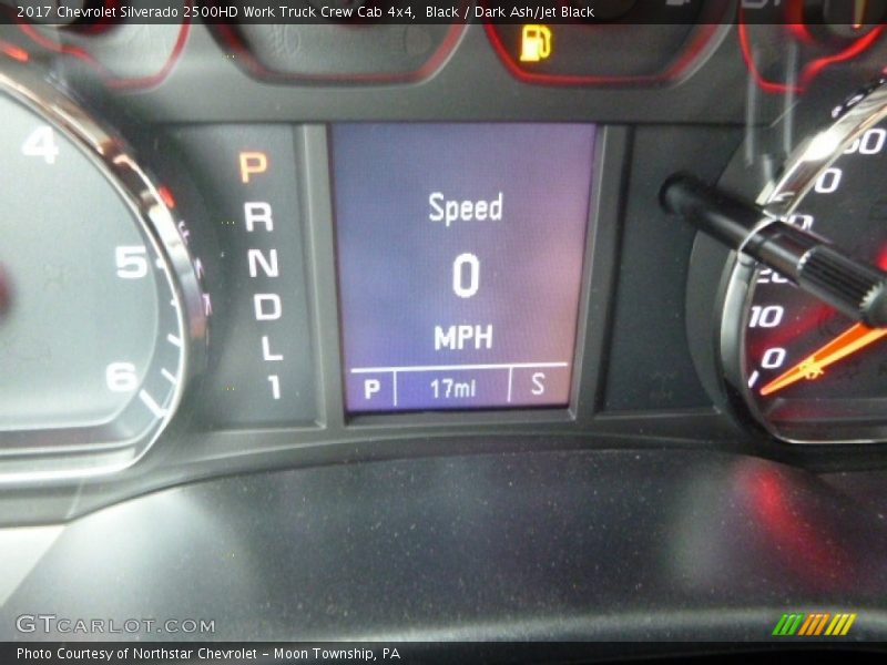 Black / Dark Ash/Jet Black 2017 Chevrolet Silverado 2500HD Work Truck Crew Cab 4x4