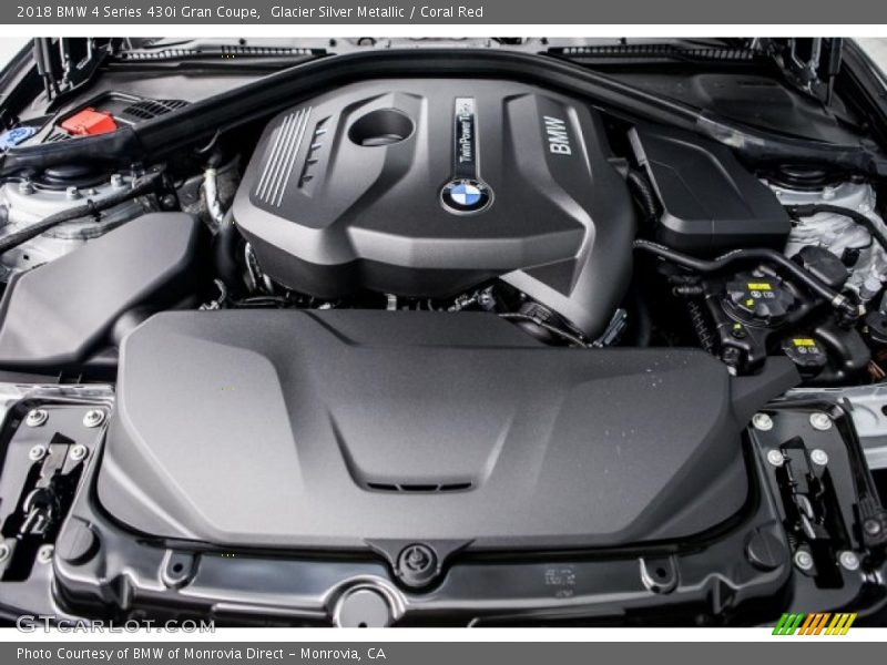  2018 4 Series 430i Gran Coupe Engine - 2.0 Liter DI TwinPower Turbocharged DOHC 16-Valve VVT 4 Cylinder