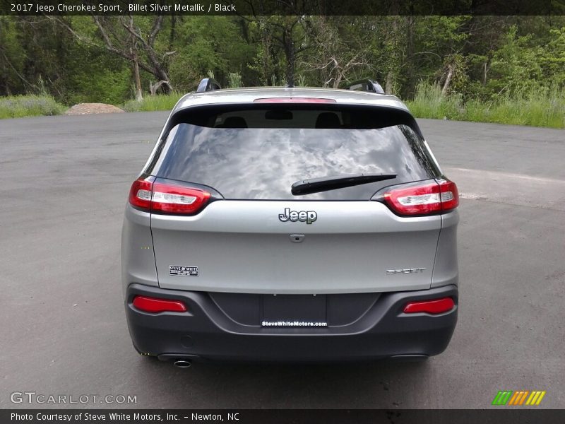 Billet Silver Metallic / Black 2017 Jeep Cherokee Sport