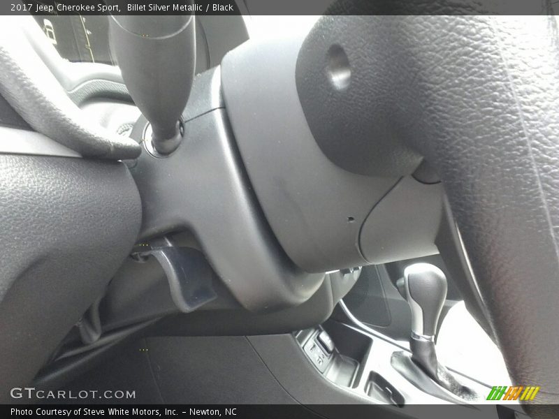 Billet Silver Metallic / Black 2017 Jeep Cherokee Sport