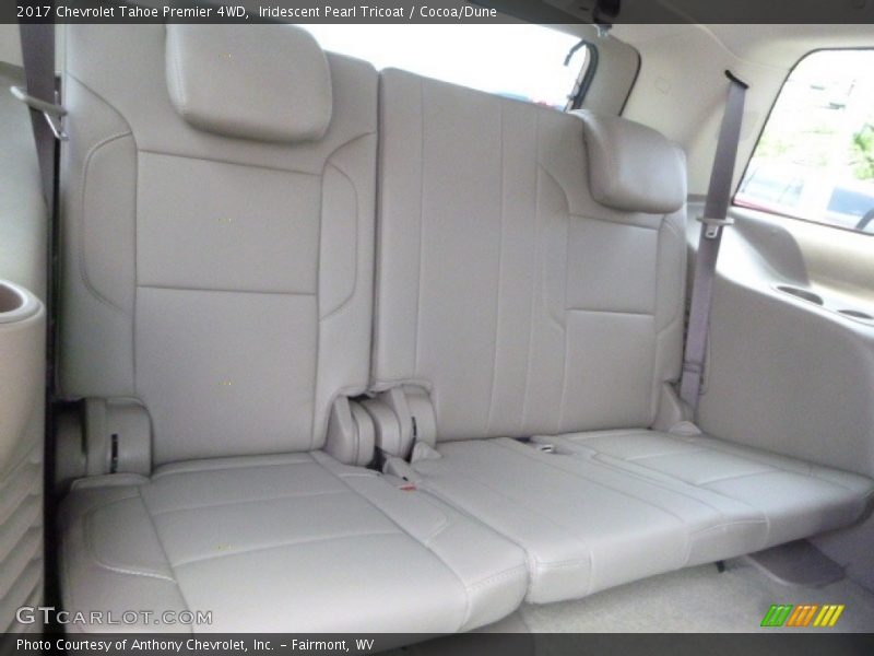 Iridescent Pearl Tricoat / Cocoa/Dune 2017 Chevrolet Tahoe Premier 4WD