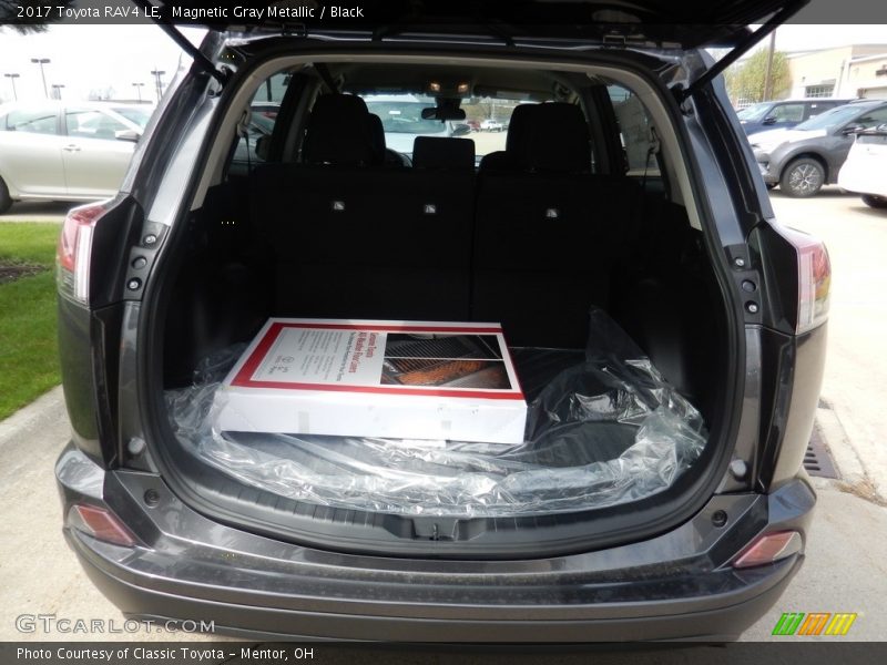 Magnetic Gray Metallic / Black 2017 Toyota RAV4 LE