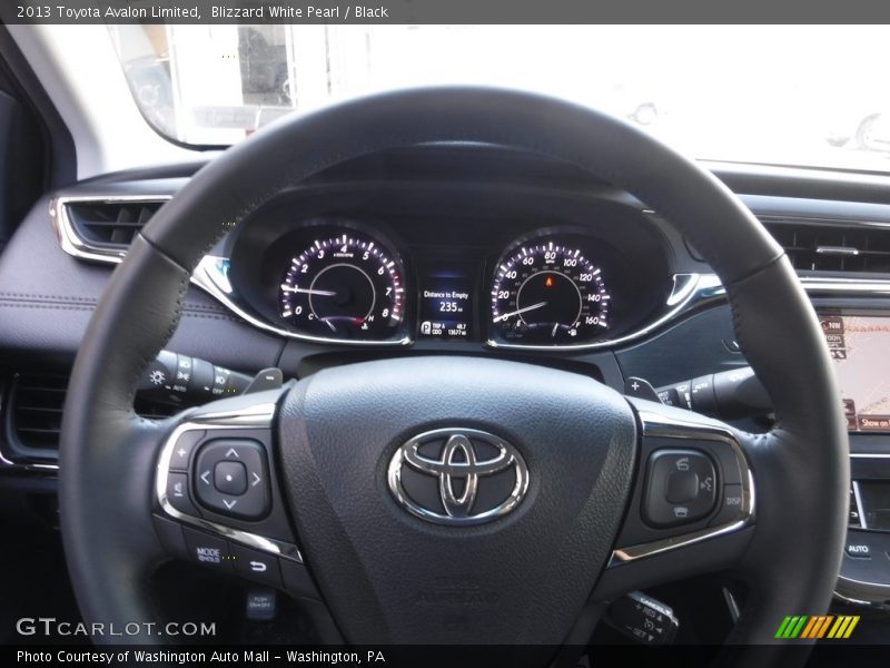 Blizzard White Pearl / Black 2013 Toyota Avalon Limited