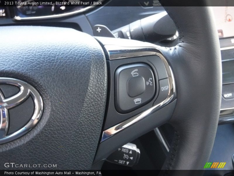 Blizzard White Pearl / Black 2013 Toyota Avalon Limited