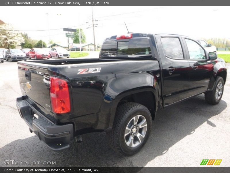 Black / Jet Black 2017 Chevrolet Colorado Z71 Crew Cab 4x4