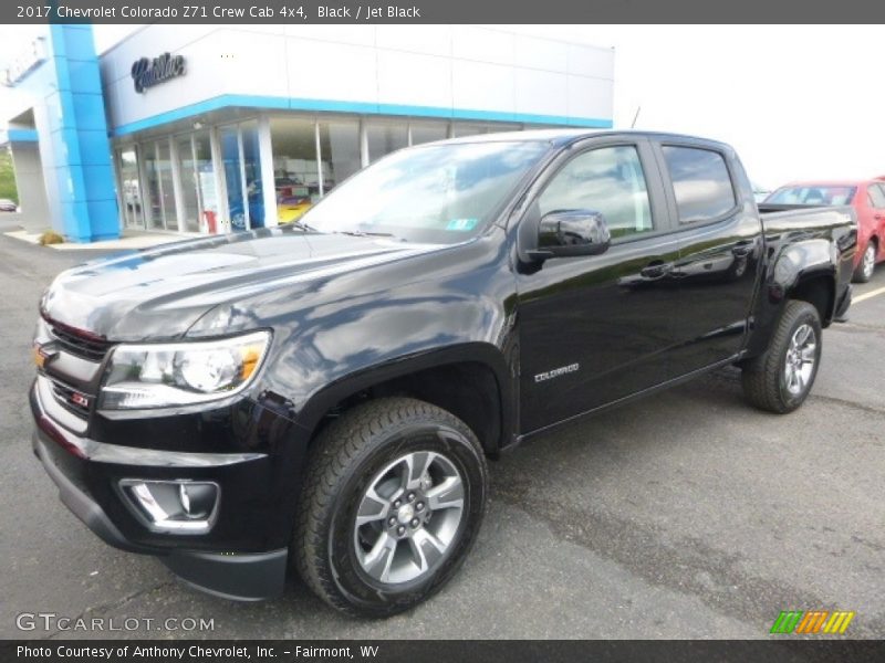Black / Jet Black 2017 Chevrolet Colorado Z71 Crew Cab 4x4