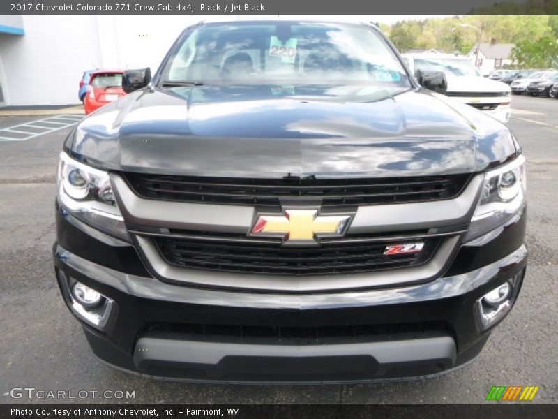 Black / Jet Black 2017 Chevrolet Colorado Z71 Crew Cab 4x4